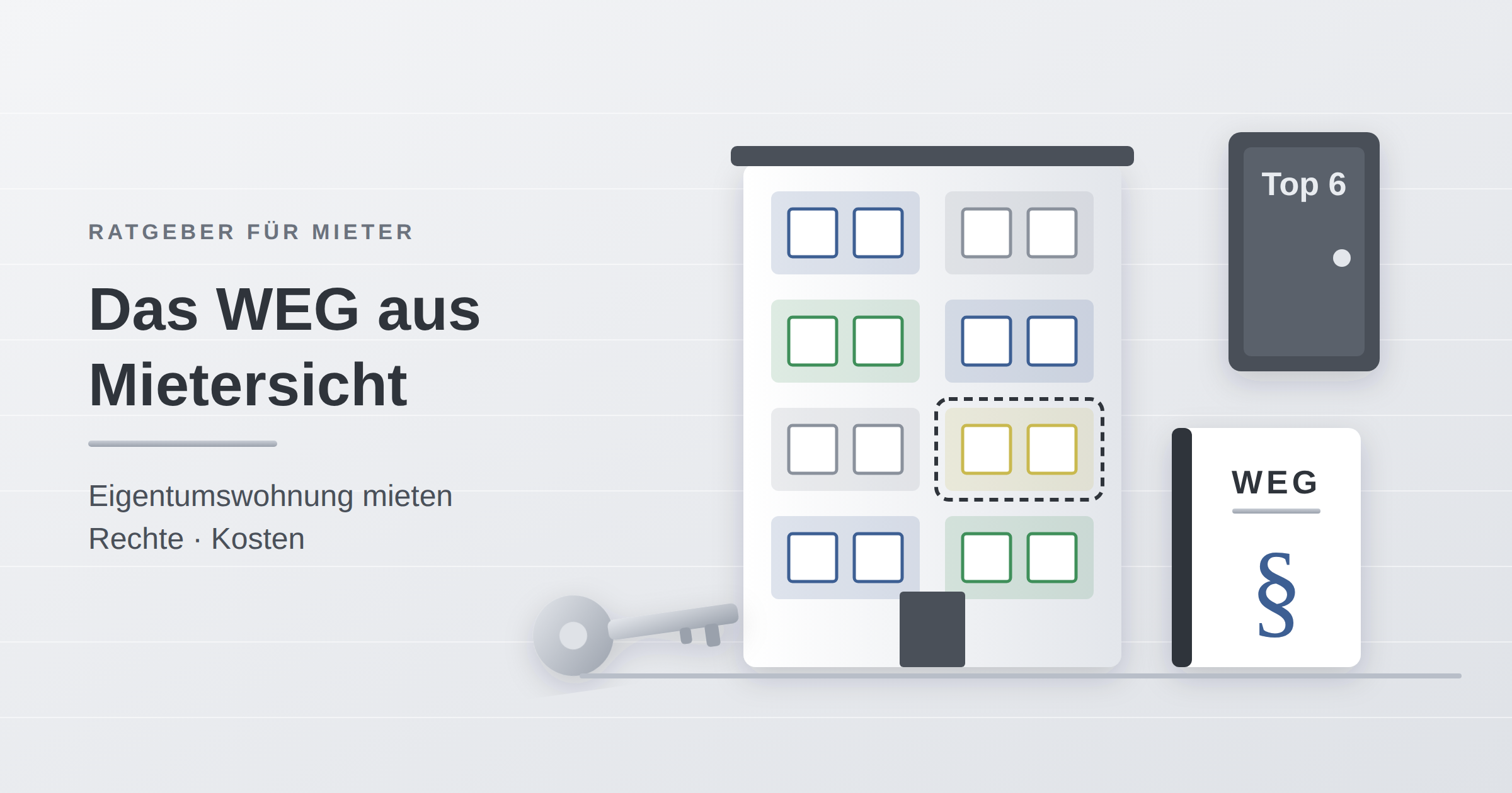 Das WEG aus Mietersicht