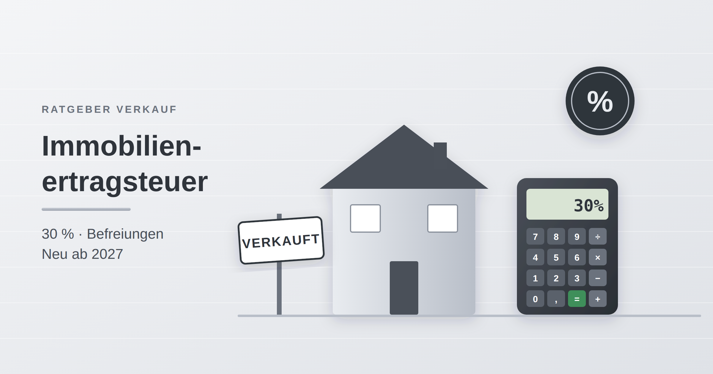 Immobilienertragsteuer (ImmoESt)